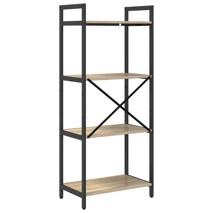 Bogreol Sonoma eg 56 x 34 x 133,5 cm Konstrueret træ