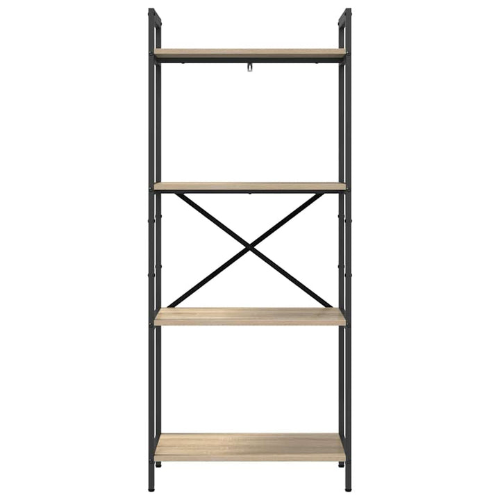 Bogreol Sonoma eg 56 x 34 x 133,5 cm Konstrueret træ