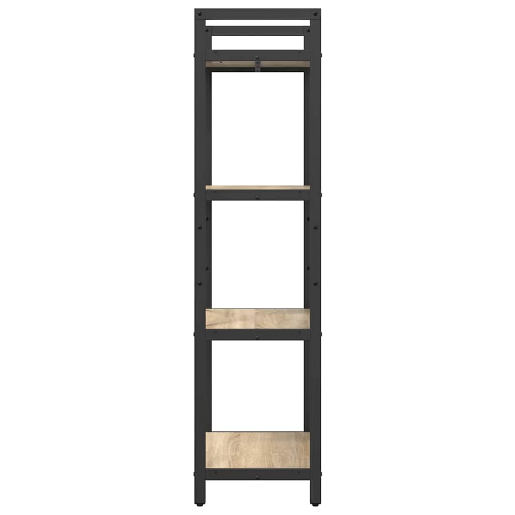 Bogreol Sonoma eg 56 x 34 x 133,5 cm Konstrueret træ