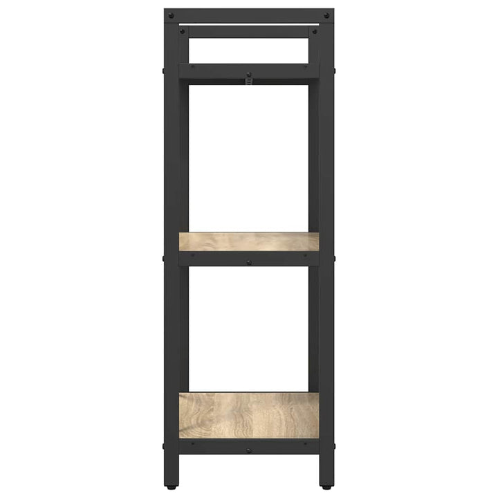 Bogreol Sonoma eg 56 x 34 x 96 cm Konstrueret træ