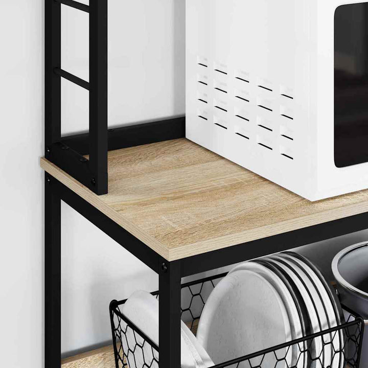 Køkkenhylde Sonoma eg 60 x 40 x 168 cm Konstrueret træ