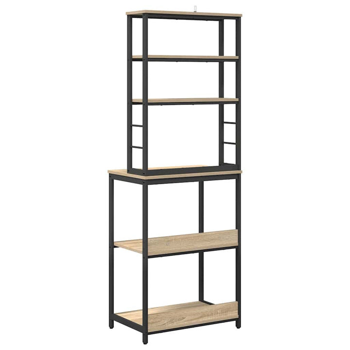 Køkkenhylde Sonoma eg 60 x 40 x 168 cm Konstrueret træ