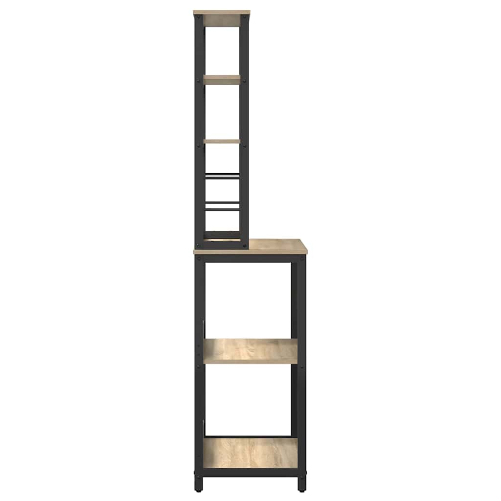 Køkkenhylde Sonoma eg 60 x 40 x 168 cm Konstrueret træ