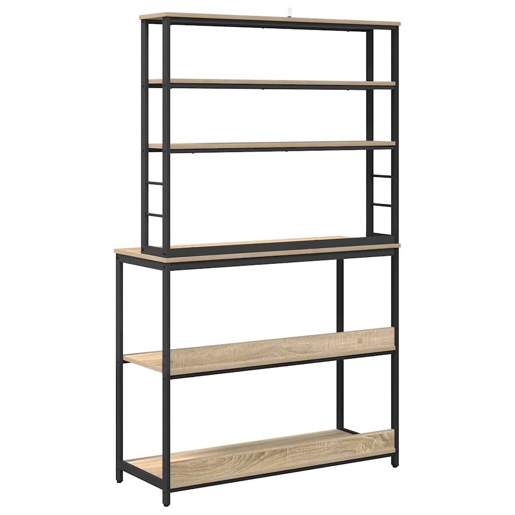 Køkkenhylde Sonoma eg 100 x 40 x 168 cm Konstrueret træ