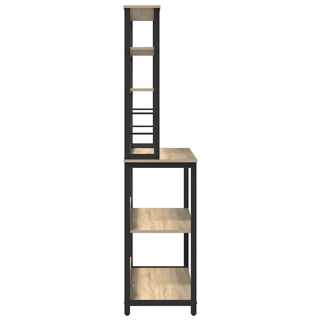 Køkkenhylde Sonoma eg 100 x 40 x 168 cm Konstrueret træ