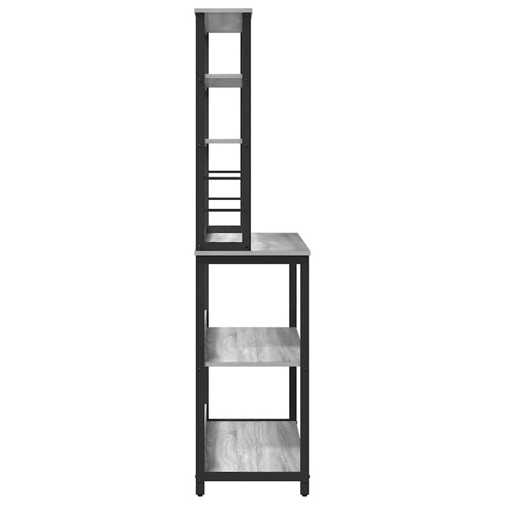Køkkenhylde 5 niveauer 100 x 40 x 168 cm Konstrueret træ