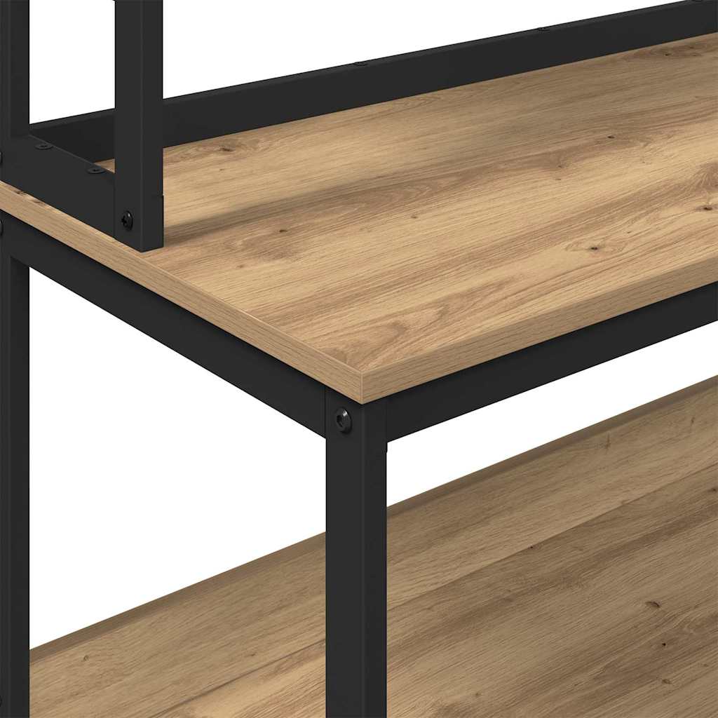 Køkkenhylde 5 niveauer 100 x 40 x 168 cm Konstrueret træ