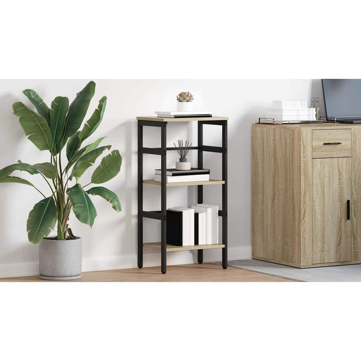 Bogreol Sonoma eg 40 x 29,5 x 81 cm Konstrueret træ