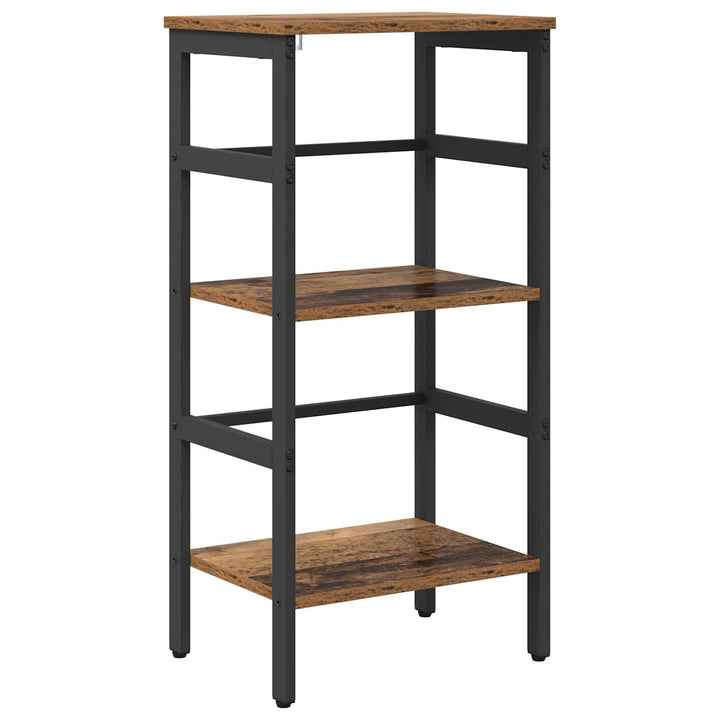 Bogreol Gammelt træ 40 x 29,5 x 81 cm Konstrueret træ