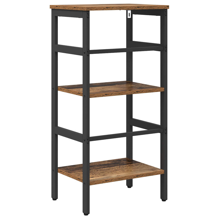 Bogreol Gammelt træ 40 x 29,5 x 81 cm Konstrueret træ
