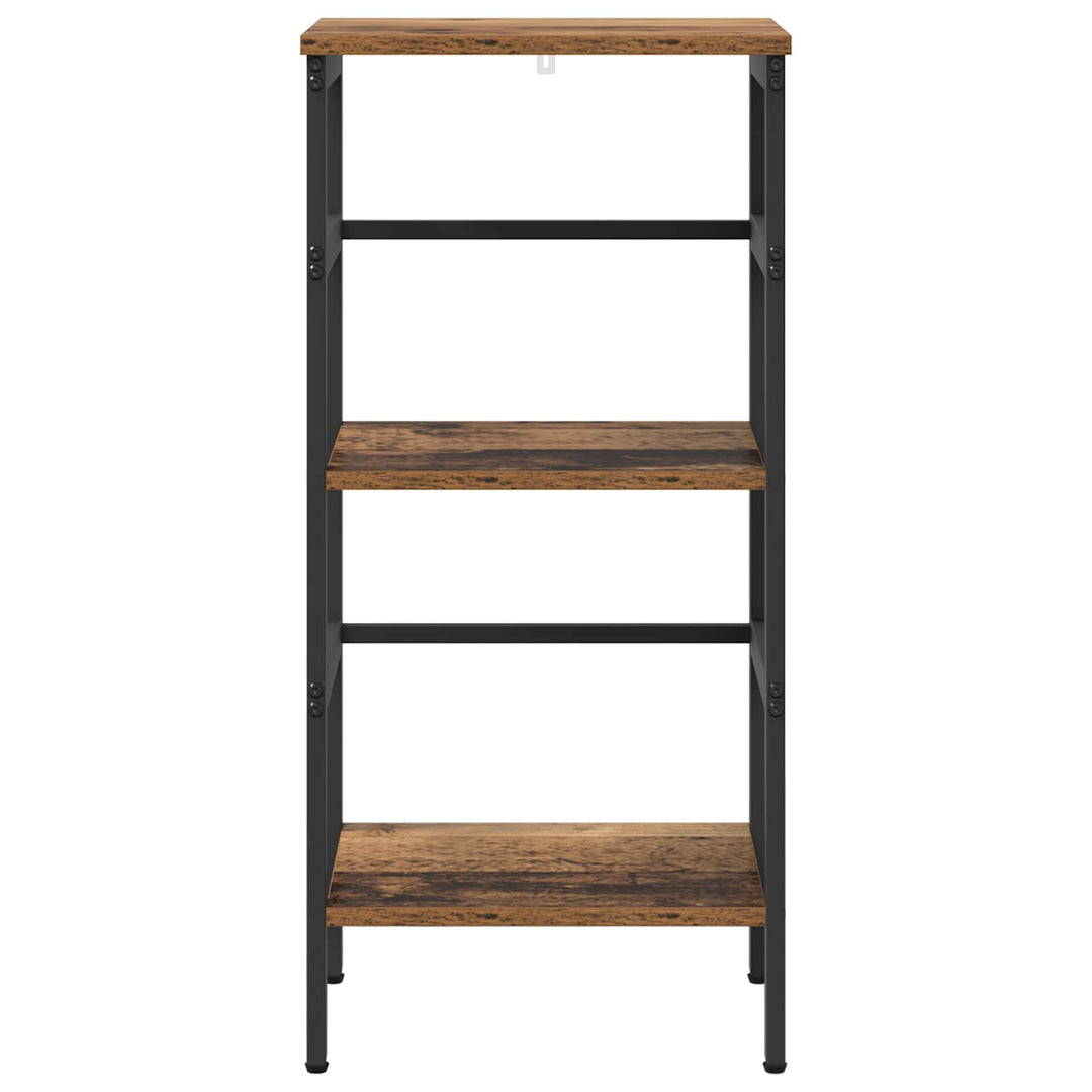 Bogreol Gammelt træ 40 x 29,5 x 81 cm Konstrueret træ