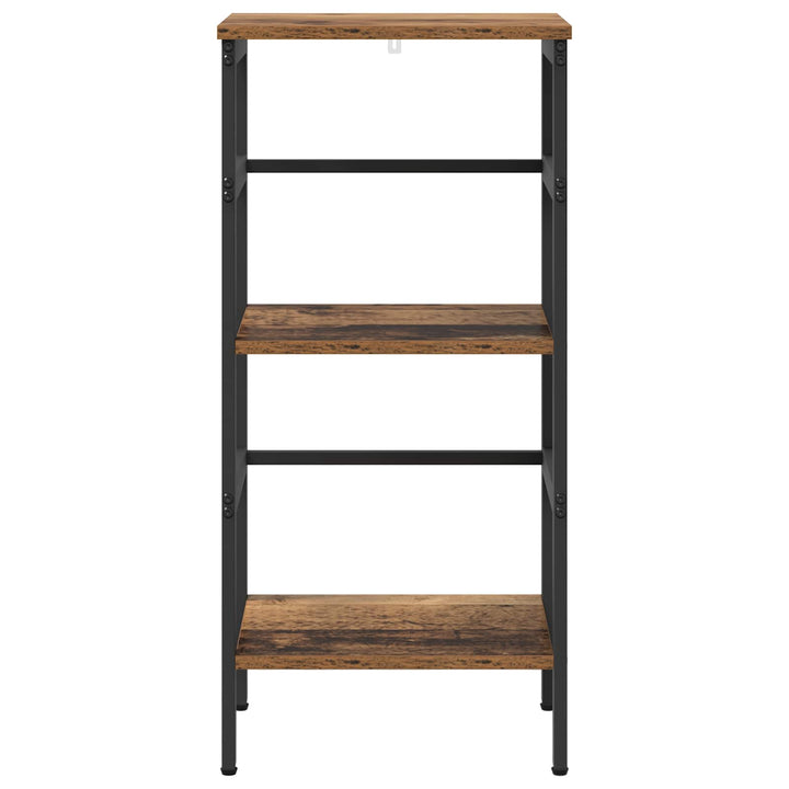 Bogreol Gammelt træ 40 x 29,5 x 81 cm Konstrueret træ