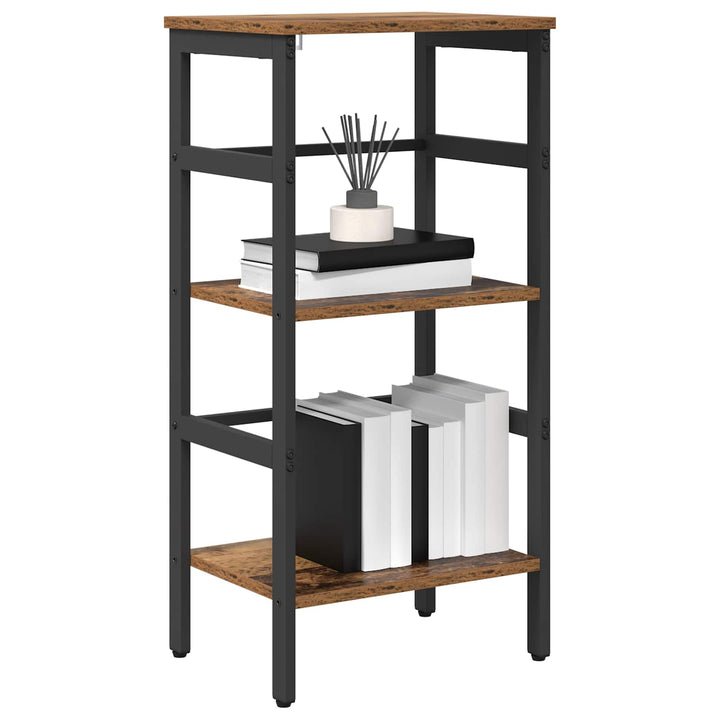 Bogreol Gammelt træ 40 x 29,5 x 81 cm Konstrueret træ