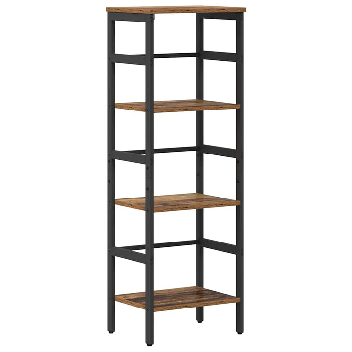 Bogreol Gammelt træ 40 x 29,5 x 115 cm Konstrueret træ