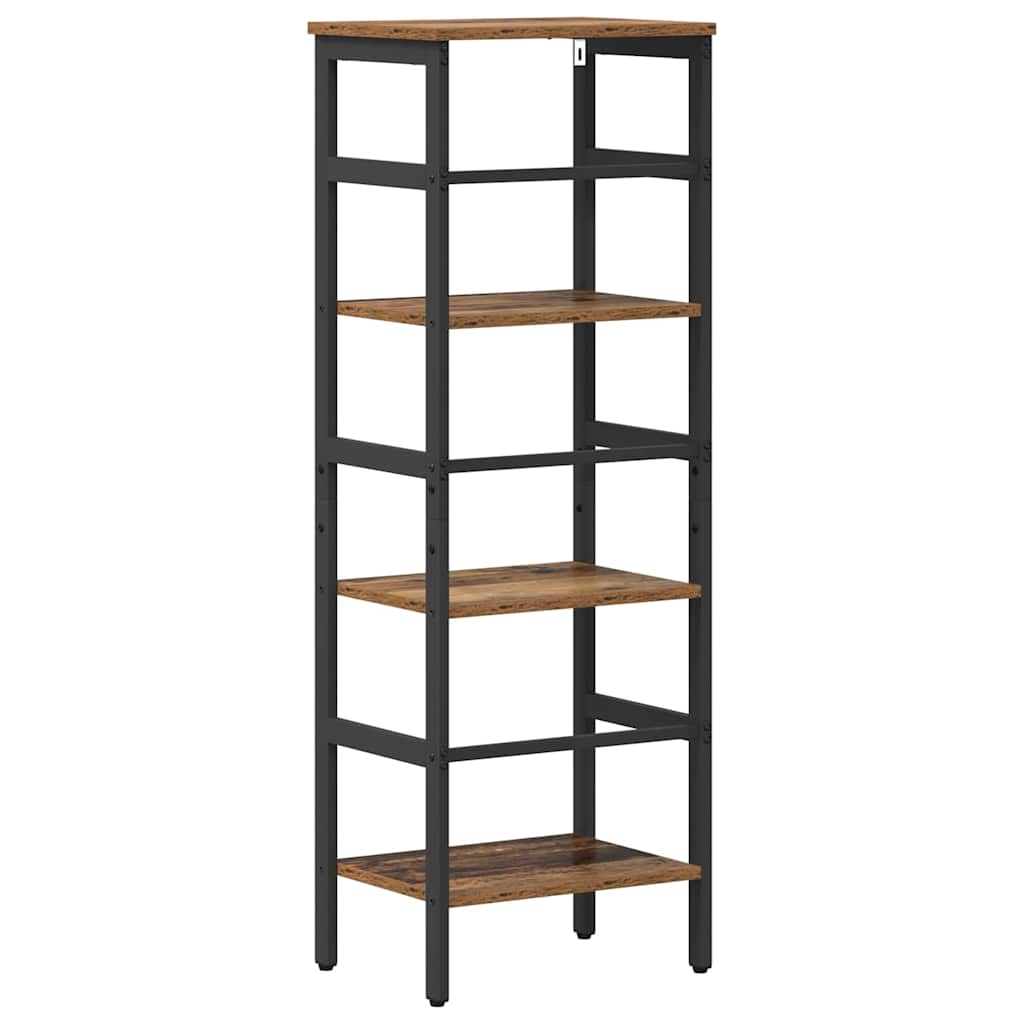 Bogreol Gammelt træ 40 x 29,5 x 115 cm Konstrueret træ