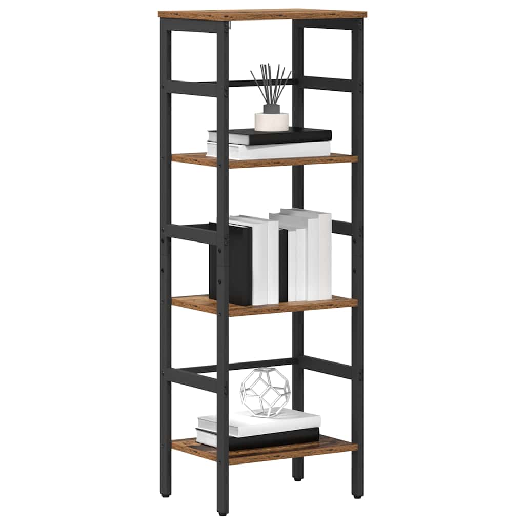 Bogreol Gammelt træ 40 x 29,5 x 115 cm Konstrueret træ