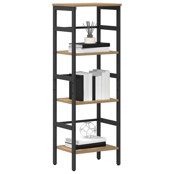 Bogreol 3 niveauer 40 x 29,5 x 115 cm Konstrueret træ