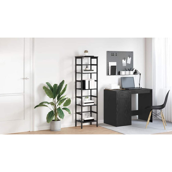 Bogreol Sort eg 40 x 29,5 x 149 cm Konstrueret træ