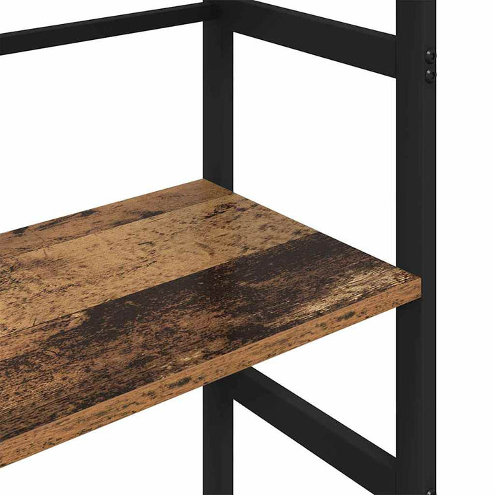 Bogreol Gammelt træ 40 x 29,5 x 149 cm Konstrueret træ