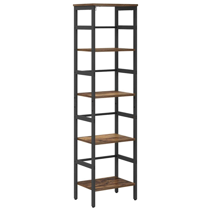 Bogreol Gammelt træ 40 x 29,5 x 149 cm Konstrueret træ