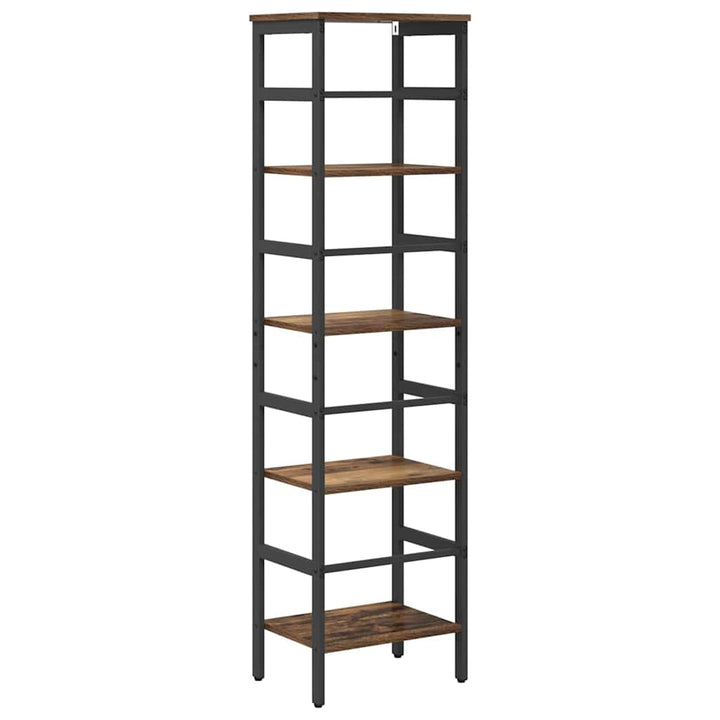 Bogreol Gammelt træ 40 x 29,5 x 149 cm Konstrueret træ