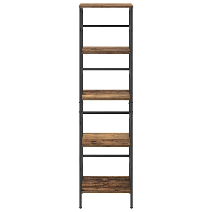 Bogreol Gammelt træ 40 x 29,5 x 149 cm Konstrueret træ