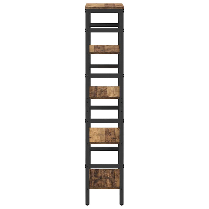 Bogreol Gammelt træ 40 x 29,5 x 149 cm Konstrueret træ