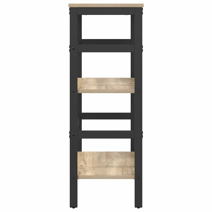 Bogreol Sonoma eg 60 x 29,5 x 81 cm Konstrueret træ