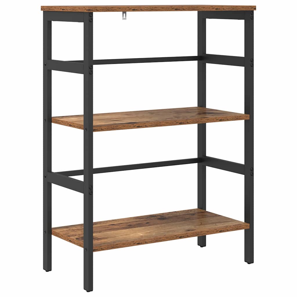 Bogreol Gammelt træ 60 x 29,5 x 81 cm Konstrueret træ