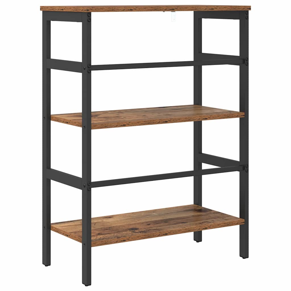 Bogreol Gammelt træ 60 x 29,5 x 81 cm Konstrueret træ