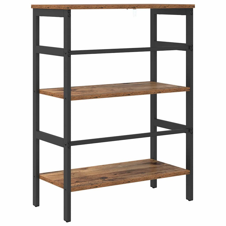 Bogreol Gammelt træ 60 x 29,5 x 81 cm Konstrueret træ