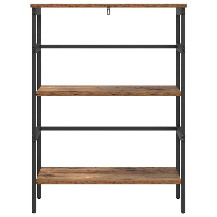 Bogreol Gammelt træ 60 x 29,5 x 81 cm Konstrueret træ