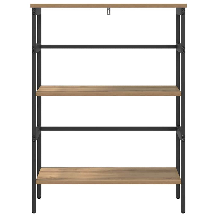 Bogreol 2 niveauer 60 x 29,5 x 81 cm Konstrueret træ