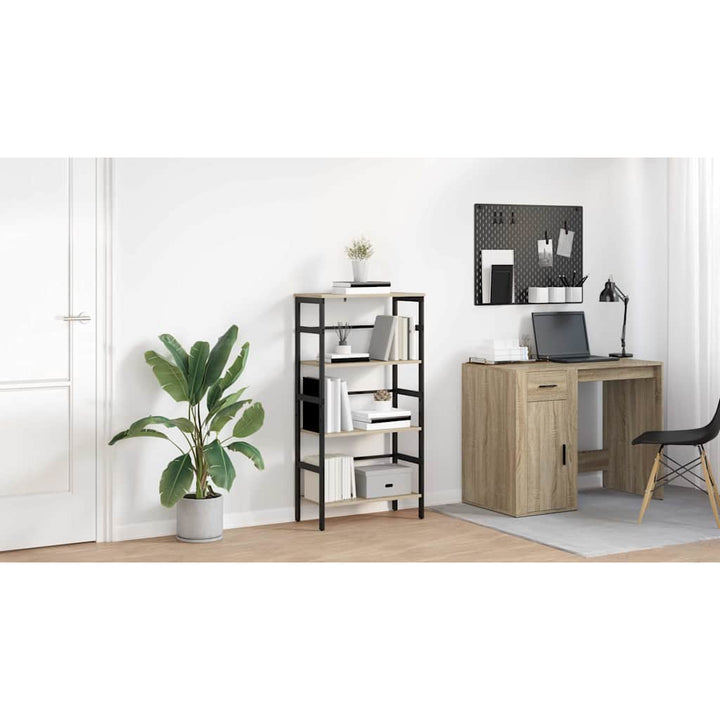 Bogreol Sonoma eg 60 x 29,5 x 115 cm Konstrueret træ