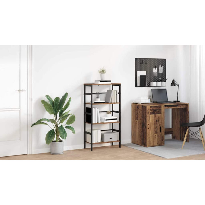 Bogreol Gammelt træ 60 x 29,5 x 115 cm Konstrueret træ