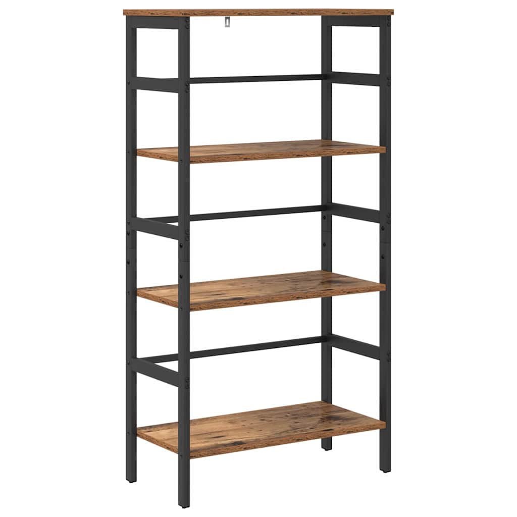 Bogreol Gammelt træ 60 x 29,5 x 115 cm Konstrueret træ