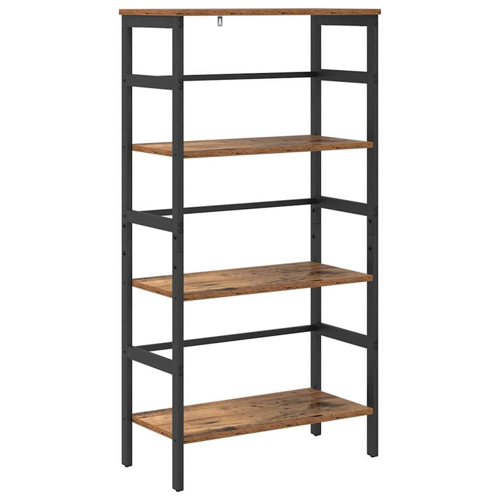Bogreol Gammelt træ 60 x 29,5 x 115 cm Konstrueret træ