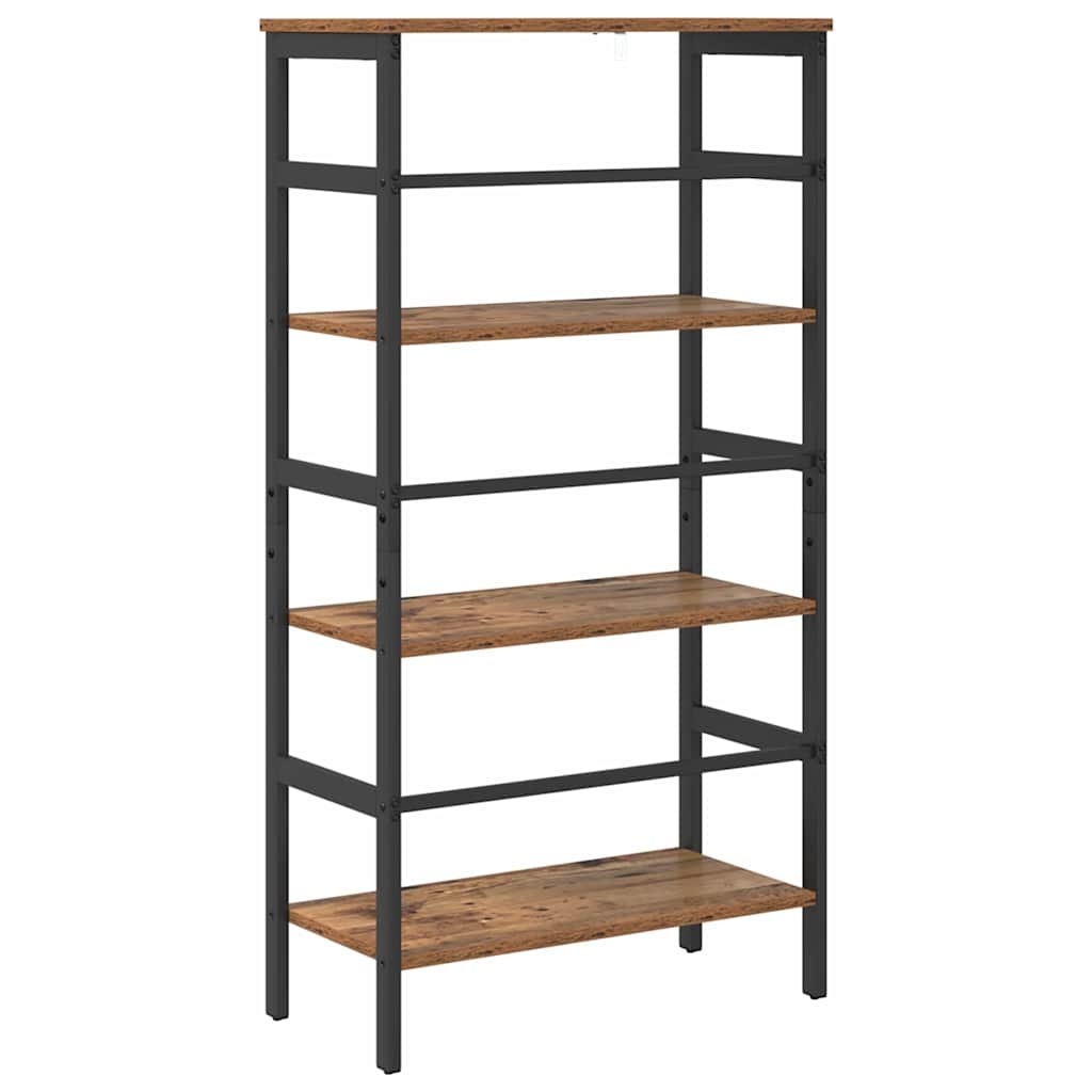 Bogreol Gammelt træ 60 x 29,5 x 115 cm Konstrueret træ