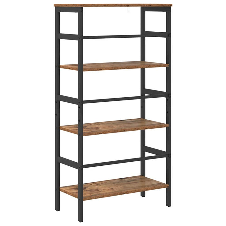 Bogreol Gammelt træ 60 x 29,5 x 115 cm Konstrueret træ