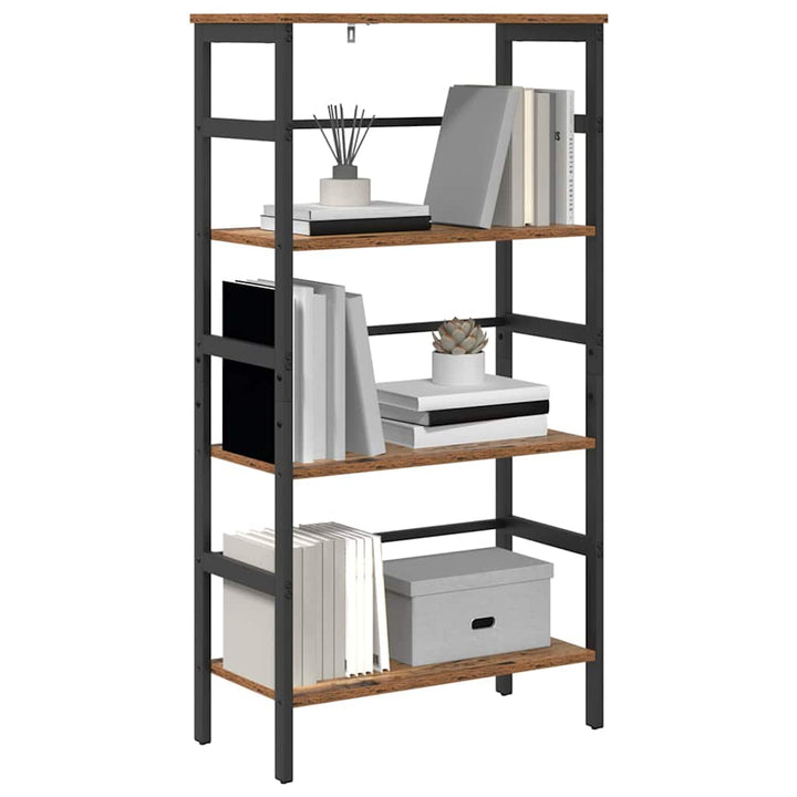 Bogreol Gammelt træ 60 x 29,5 x 115 cm Konstrueret træ