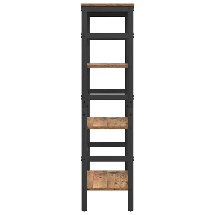 Bogreol Gammelt træ 60 x 29,5 x 115 cm Konstrueret træ