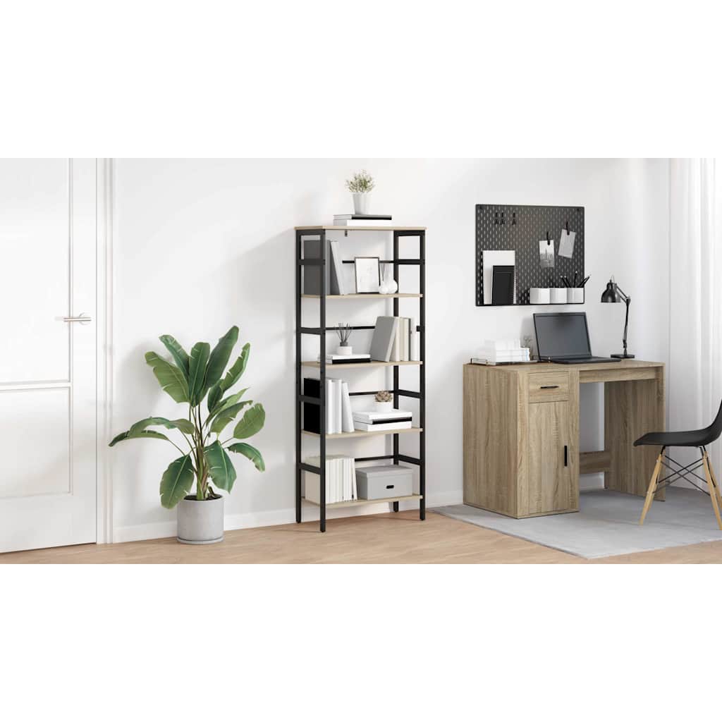 Bogreol Sonoma eg 60 x 29,5 x 149 cm Konstrueret træ