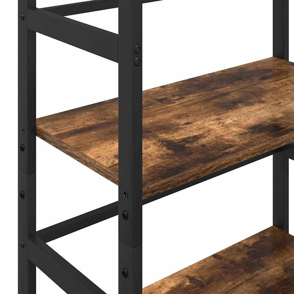 Bogreol Røget eg 60 x 29,5 x 149 cm Konstrueret træ