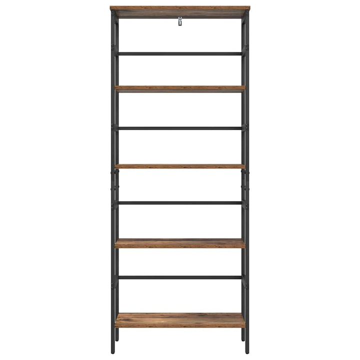 Bogreol Gammelt træ 60 x 29,5 x 149 cm Konstrueret træ