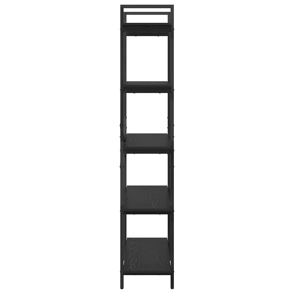 Bogreol Sort eg 100 x 33,5 x 178 cm Konstrueret træ