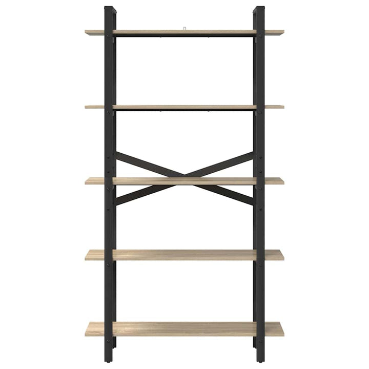 Bogreol Sonoma eg 100 x 33,5 x 178 cm Konstrueret træ