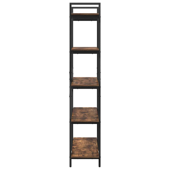 Bogreol Røget eg 100 x 33,5 x 178 cm Konstrueret træ