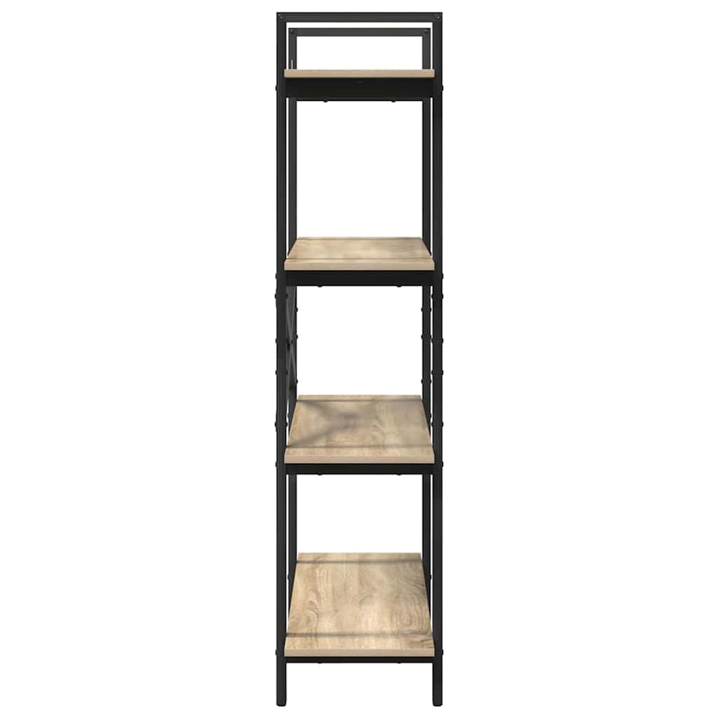 Bogreol Sonoma eg 100 x 33,5 x 140 cm Konstrueret træ
