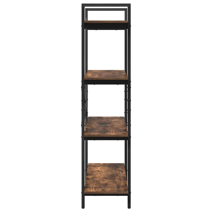 Bogreol Røget eg 100 x 33,5 x 140 cm Konstrueret træ