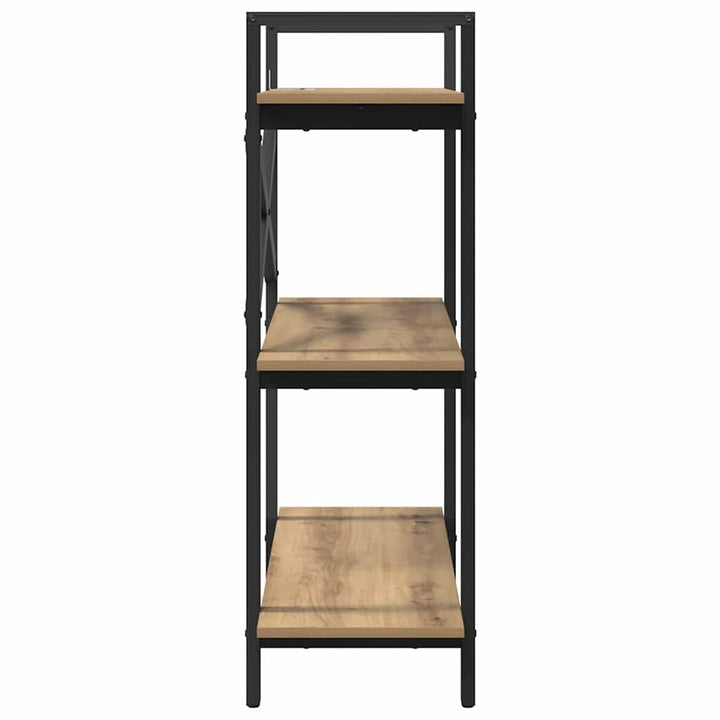 Bogreol Artisan Egetræ 100 x 33,5 x 102 cm Konstrueret træ